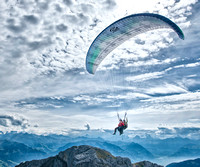 Hang Gliding from Mount Pilatus