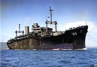 Admiral EW Eberle 1945 transporting internees