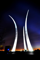 Air Force Memorial at Dawn